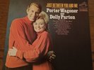 Porter Wagoner Dolly Parton Just Between You And Me Vinyl Record 1968 EX/NM+