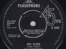 The Paramounts - Bad Blood - Vinyl Record 7.. - M8402A