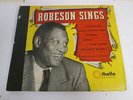 Vintage FOLK MUSIC 78 set PAUL ROBESON SINGS Autographed Edition