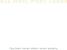 The Mountain Goats - All Hail West Texas [New Vinyl LP] Digital Download
