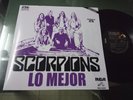 SCORPIONS LO MEJOR mexico press UNIQUE ART MEXICAN NICE COVER PROMO