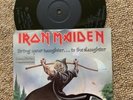 Iron Maiden-bring Your Daughter-7”etched Signed Picture Pic Vinyl-limited