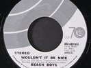 BEACH BOYS: wouldn't it be nice (live) / the times they are a changin' ODE 7