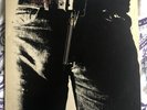 ROLLING STONES STICKY FINGERS ROLLING STONES P-8091S JAPAN  LP “REAL ZIPPER” VG+