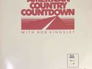 American Country Countdown With Bob Kingsley 4 Vinyl, LP Set 3-4-1989