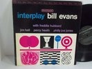 BILL EVANS QUINTET interplay RIVERSIDE 9445 stereo blk orpheum label EX LP