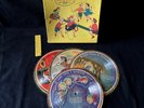 Vintage Record Guild America Children's Record Library 4 Picture Discs Box 5858