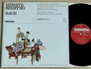 HENRYK SZERYNG violin concertos BACH 1stPress 1965 PROMO PHILIPS STEREO MINT