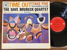 DAVE BRUBECK QUARTET   TIME OUT / COLUMBIA CL 1397 MONO 2 EYE ORIG. 1962 LP NM