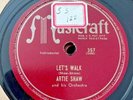 ARTIE SHAW MEL TORME - 8 VINYL 1945-46 MUSICRAFT PROMO 78s all excellent cond.