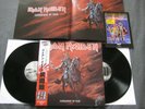 iron maiden - 2LP Black vinyl -  (Japan) + POSTER & FLYER