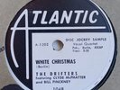 Doo Wop THE DRIFTERS White Christmas Atlantic 1048 78 E+ Rare Sleeve DJ