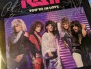 RATT YOU'RE IN LOVE 12 INCH SINGLE SIGNED INCL ROBBIN CROSBY vinyl