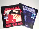 Metallica Kill Em ALL & Ride The Lightning Walmart Exclusive Colored Vinyl LP's