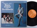 WAYLON JENNINGS & THE KIMBERLYS Country-Folk RCA LP