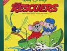 Walt Disney THE RESCUERS Animated Film Soundtrack LP Bob Newhart Mouse Adventure