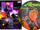 EX/EX Poison Open Up And Say Aah Vinyl LP Picture Disc 1988 Motley Crue Ratt