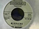 The Hustlers- Kopout / Migraine- Downey D-125  M- NEW OLD STOCK DJ Promo Surf 45
