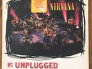 NIRVANA - MTV UNPLUGGED IN NEW  YORK - WHITE VINYL - VG+ VG+ - Prof. Cleaned