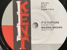 Maxine Brown - It’s Torture - Northern Soul Mod Classic R&B UK Kent Issue VG+