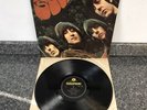 RARE LP VINYL THE BEATLES RUBBER SOUL UK 1ST PRESS MONO PMC 1267 LOUD CUT VG+/EX