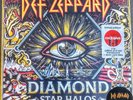 DEF LEPPARD DIAMOND STAR HALOS - RED & YELLOW VINYL - 2-LP SET 
