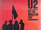 U2 Set The World On Fire (Orange Vinyl) Vinyl NEUF
