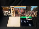 5 Beatles Vinyl Record LP Lot- SGT. PEPPER’S ABBEY ROAD ODEON VEE JAY