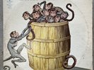 MONKEES Barrel Full of 1971 VINYL - 2 Record Set