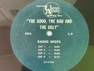 THE GOOD, THE BAD, & THE UGLY Clint Eastwood Radio Spot Spots 1966 Promo