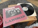 THE DOORS L.A WOMAN UK First Press VINYL LP (K 42090)  EX/EX 1st Pressing