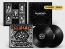 Def Leppard SIGNED Diamond Star Halos 2LP Vinyl AUTOGRAPHED Lithograph