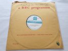 The Frankie Howerd Show Vol's 8 & 9 RARE BBC Transcription Disc GOOD CONDITION