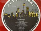 Nirvana Bleach Red Vinyl Original Waterfront Pressing DAMP 114 89, Grunge Cobain