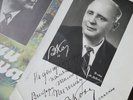 Vinyl record Vadim Kozin Songs and Romances and Autographed card