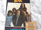 AC/DC - 1979 EUROPEAN TOUR PROGRAMME + TICKET - HIGHWAY TO HELL TOUR  BON SCOTT
