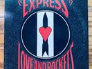 Love and Rockets Express Vinyl LP Original 1986 US Pressing with Yellow Labels