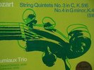 THE GRUMIAUX TRIO, MOZART - String Quintets, Philips 6500 620 Vol 2   Near Mint