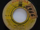 LOS BLACK DEMONDS - Mas Que El Sol / RARE PSYCH NICARAGUA ORGAN 45 Discosa