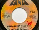 GEORGE GUZMAN - Hierba Buena (Good Grasss) / RARE SALSA DESCARGA FANIA USA 45