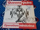 QUEENSRYCHE Fully SIGNED 'Operation Mindcrime' Promo Lp Flat Original Lineup