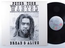 PETER TOSH Wanted Dread & Alive EMI-AMERICA SO-17055 LP VG++ m