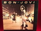 BON JOVI Bon Jovi 1984 UK vinyl LP + INNER Runaway Same debut self titled