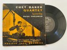 Chet Baker Quartet LP Russ Freeman PACIFIC JAZZ 10