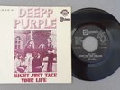 DEEP PURPLE - MIGHT JUST TAKE YOUR LIFE / 1974 - 7/45 VERY RARE ANGOLA PRESS