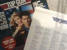 TOP GUN : ORIGINAL SOUNDTRACK  (LP Vinyl) ORIGINAL 1988 vinyl with lyric sheet
