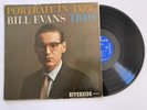 Bill Evans LP Portrait in Jazz RIVERSIDE DG Blue label mono VG+ vinyl 268