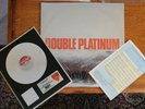 KISS DOUBLE PLATINUM 2XLP NBLP-7100 1978 Sterling W/Award & Form VG+/VG+ VINYL