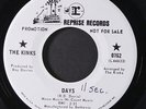 KINKS: days / she's got everything REPRISE 7