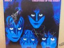 SIGNED  KISS CREATURES OF THE NIGHT GENE SIMMONS PAUL STANLEY ***SLEEVE ONLY***